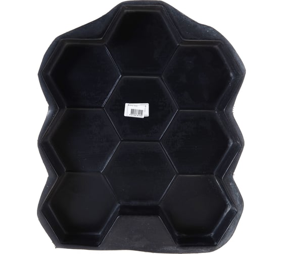 Изображение товара Форма для тротуарной плитки Ресурс СОТЫ 480х400х50 мм, черный 14476