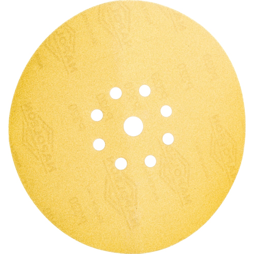 Изображение товара Шлифовальный круг на липучке ABRAFORM Giraffe GOLD 225 мм 9 отв. AF5-GG-320, 5 шт