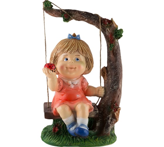 Изображение товара Садовая фигурка Park Девочка на качелях 169342