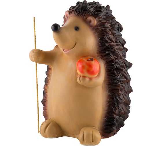 Изображение товара Садовая фигурка Park Еж с яблоком и посохом 169352