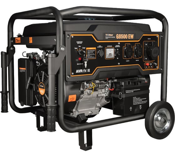 Изображение товара Бензиновый генератор FOXWELD Expert G8500 EW в комплекте с блоком автоматики 8221