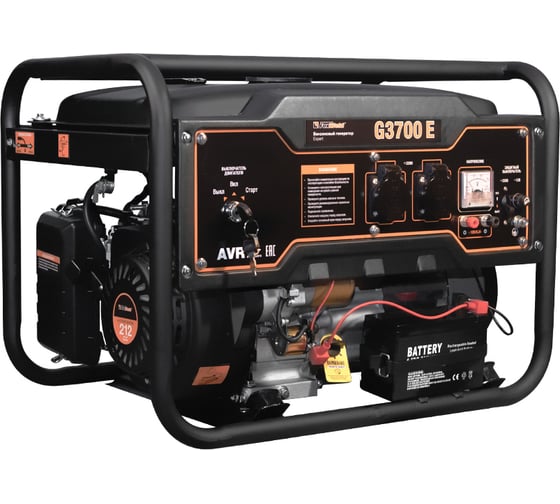 Изображение товара Бензиновый генератор FOXWELD Expert G3700 E 7244