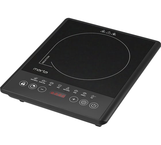 Изображение товара Электрическая индукционная безимпульсная плитка MARTA MT-HP4232A черный 42666