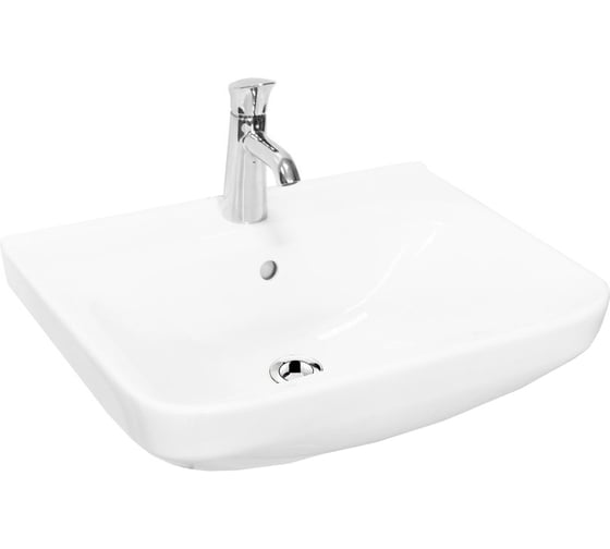 Изображение товара Умывальник Sanita Luxe Next 61 без крепления 00051991 WB.PD/Next/60-C/WHT.G/S1