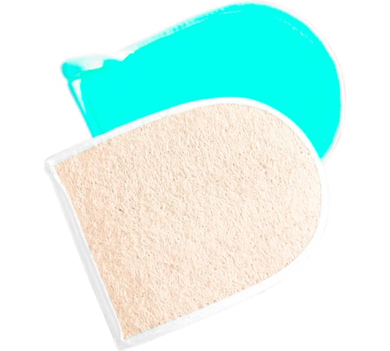 Изображение товара Мочалка из люфы YORK варежка 015010