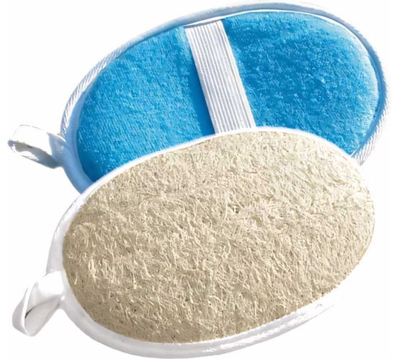 Изображение товара Мочалка из люфы YORK овал 015050