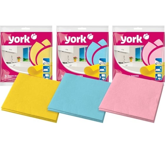 Изображение товара Салфетка дом. YORK 3 шт. 020010