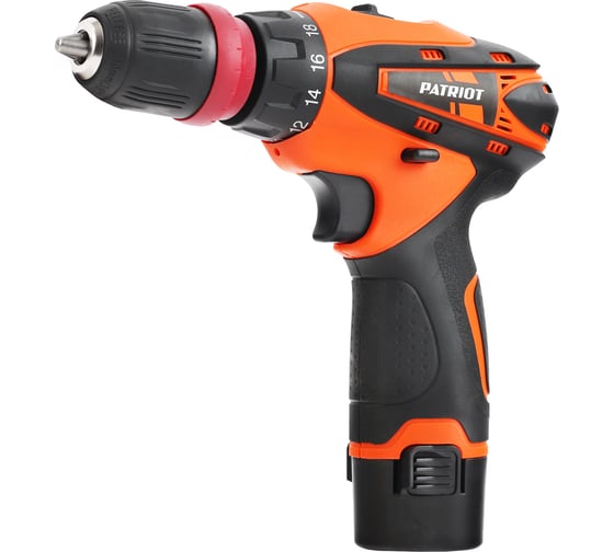 Изображение товара Аккумуляторная дрель-шуруповерт PATRIOT BR 115Li 180201115