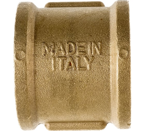 Изображение товара Муфта равнопроходная (1 1/4х1 1/4; латунь; резьба ВВ) ELSEN EBF16.114