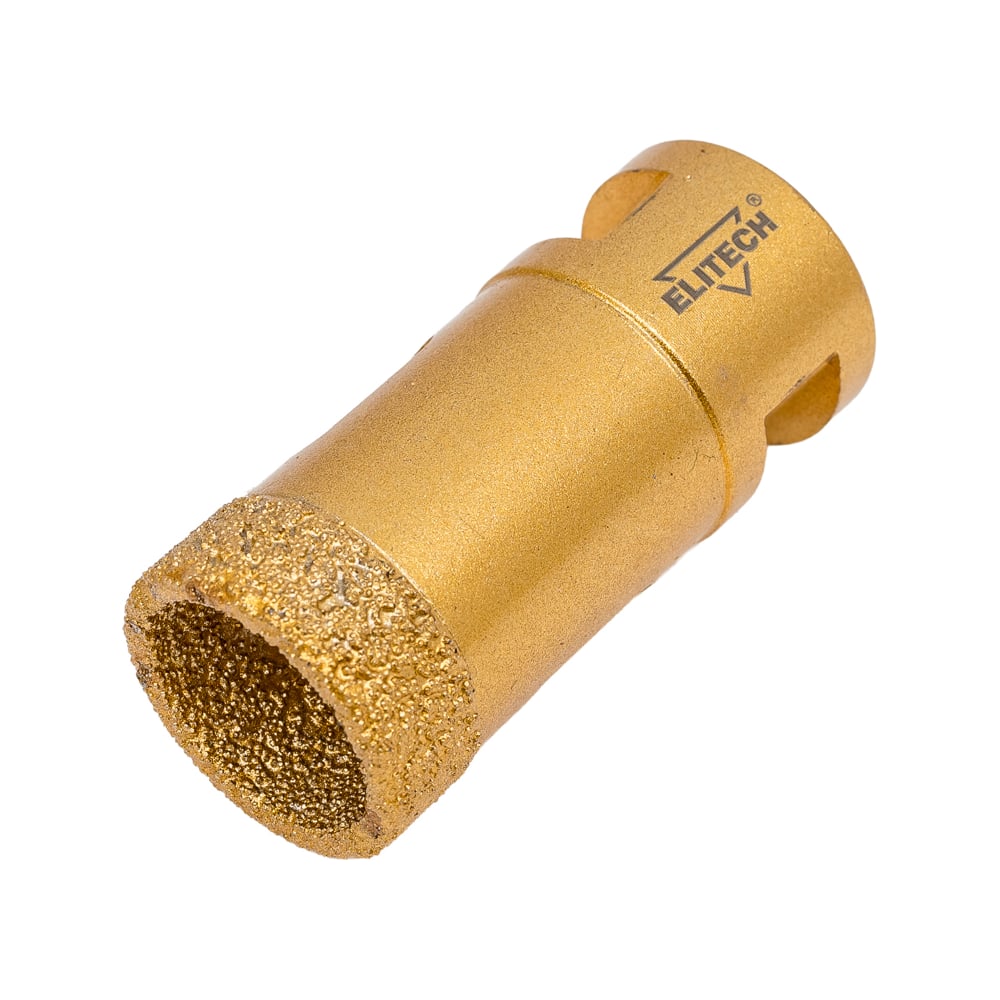 Изображение товара Коронка алмазная 27 мм M14 ELITECH 1820.121700 для УШМ