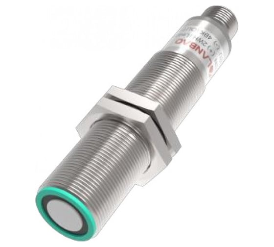 Изображение товара Ультразвуковой датчик Lanbao UR18-CM1DPB-E2, Sn=60-1000 мм, PNP NO/NC (Програм) 18… 30 DC, разъем М12, 08-00017823