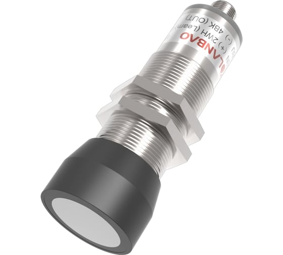 Изображение товара Ультразвуковой датчик Lanbao UR30-CM4DPB-E2, Sn=200-4000 мм, PNP NO/NC (Програм) 9... 30 DC, разъем М12, 08-00017070