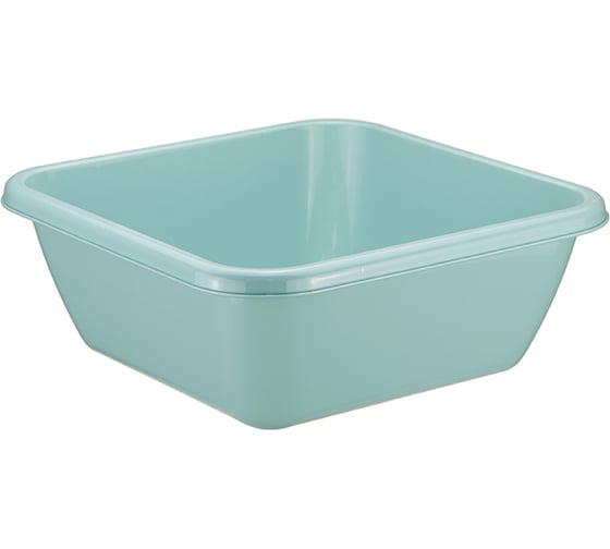 Изображение товара Таз IDEA квадратный 8 л морская волна М 2577 Морская волна