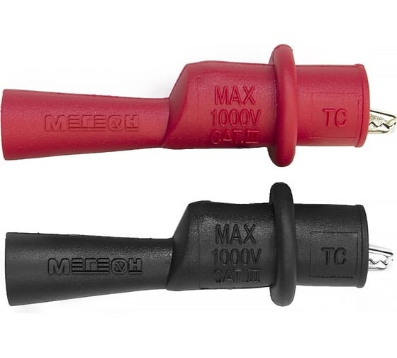 Изображение товара Комплект зажимов для щупов МЕГЕОН 12410 к0000026358