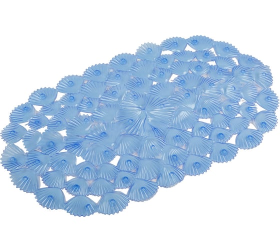 Изображение товара Коврик Рыжий кот ПВХ для ванной Ракушки 008624