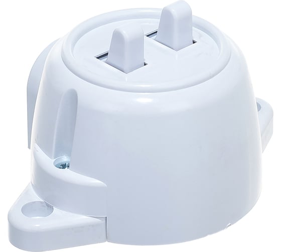 Изображение товара Двухклавишный выключатель SVET А5-10-5125 серия ретро SV0302-0019