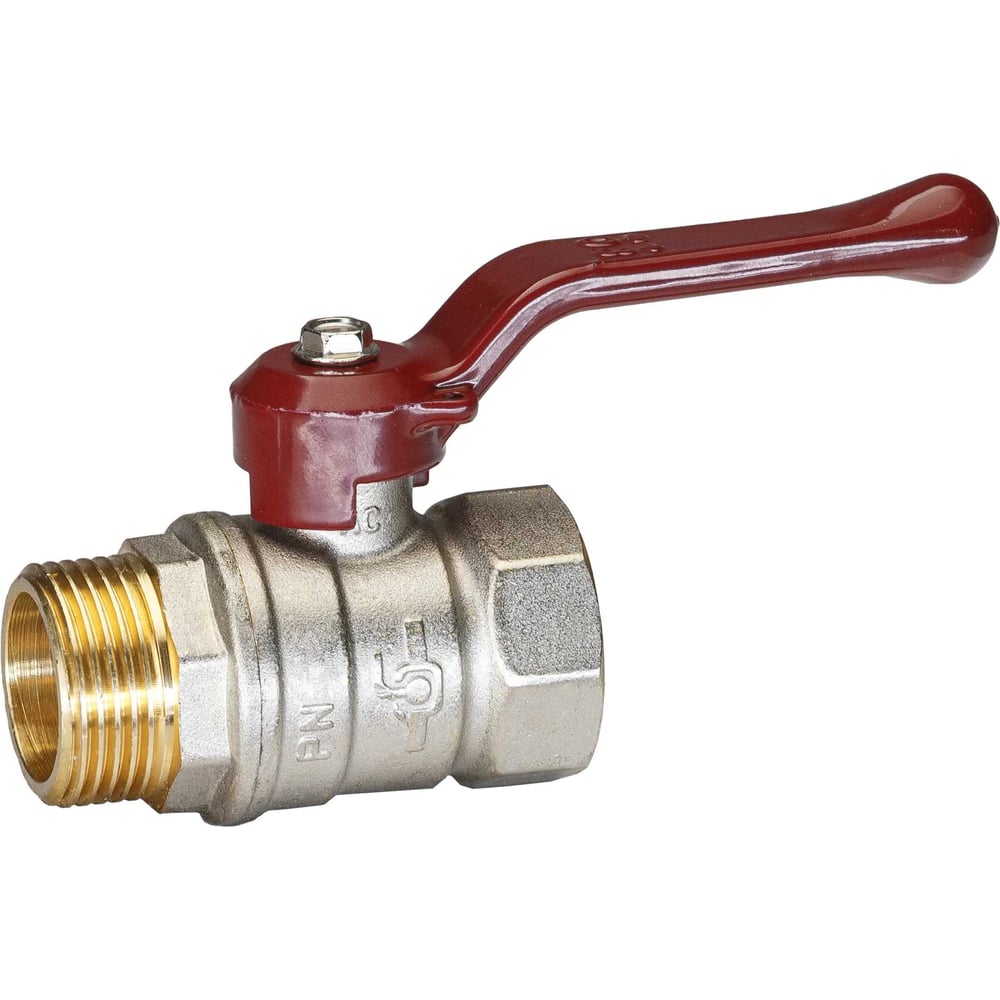 Кран шаровой латунный TEMPER 88.В-Н.2.Р DN50, PN25 188.ВН.Р.2.25