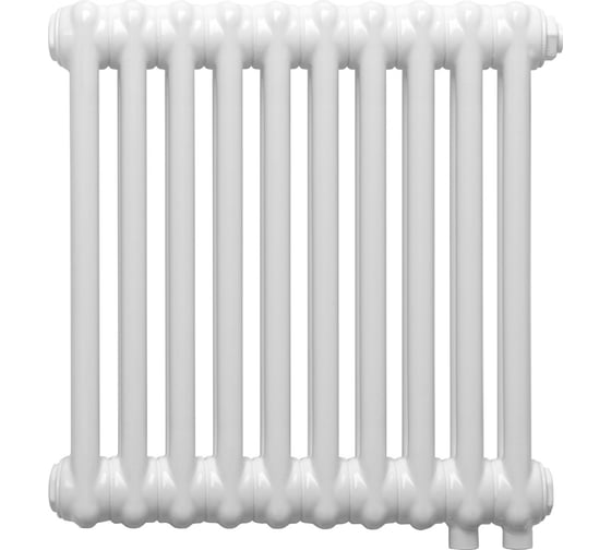 Изображение товара Cтальной трубчатый радиатор Vasco Ritmo 3057V, 10 секций, с вентилем, RAL 9016 8RV305710RAL9016