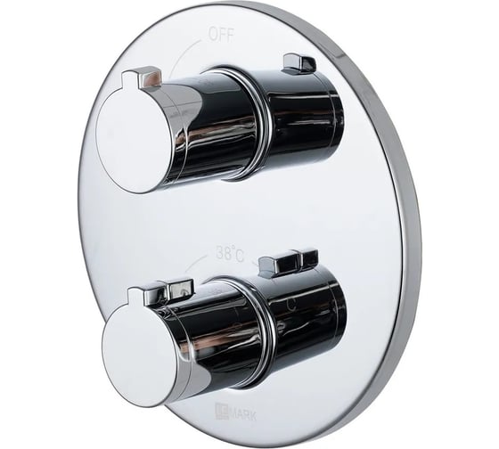 Изображение товара Смеситель термостатический для душа встраиваемый Lemark Йети, без аксессуаров, хром LM7823C