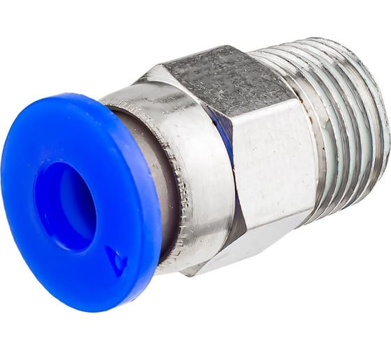 Изображение товара Фитинг для пластиковых трубок 4 мм с наружной резьбой 1/8 Forsage F-SPC04-01(59363)