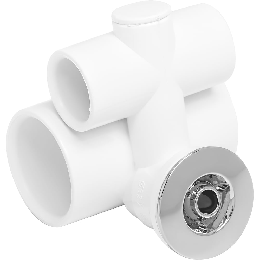 Изображение товара Джет ООО Гидростандарт FLAT хром 19.450 элемент интерьера круглый пластик