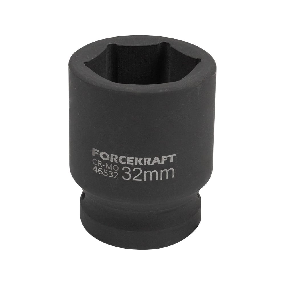 Изображение товара Головка ударная 6-гранная 32 мм 3/4 дюйма Forcekraft FK-46532