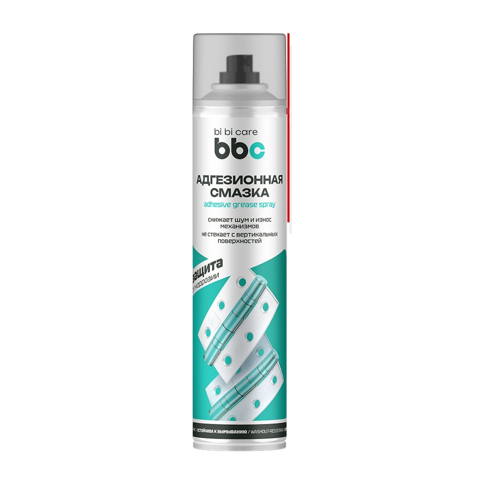 Изображение товара Адгезионная смазка BiBiCare 400 мл для высоконагруженных узлов, аэрозоль