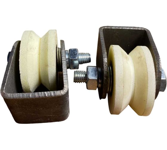 Изображение товара Ролик на платформе 23 БОЛТА Р2530, d50мм, под угол, капролон 2 шт. 22160