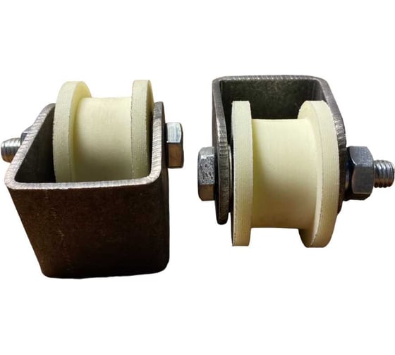 Изображение товара Ролик на платформе 23 БОЛТА Р2528, d50мм, под трубу 20x20, 2 шт. 22176