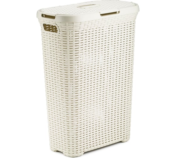 Изображение товара Корзина для белья CURVER RATTAN STYLE 40л кремовая 00709-885
