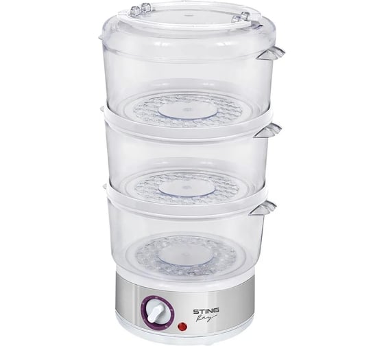 Изображение товара Пароварка STINGRAY ST-FS753A фиолетовый чароит 40622