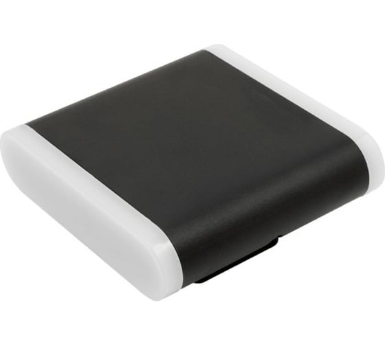 Изображение товара Настенный светильник DesignLed, черный, 6Вт, 3000К, IP54, GW-6080S-6-BL-WW 00-00003048