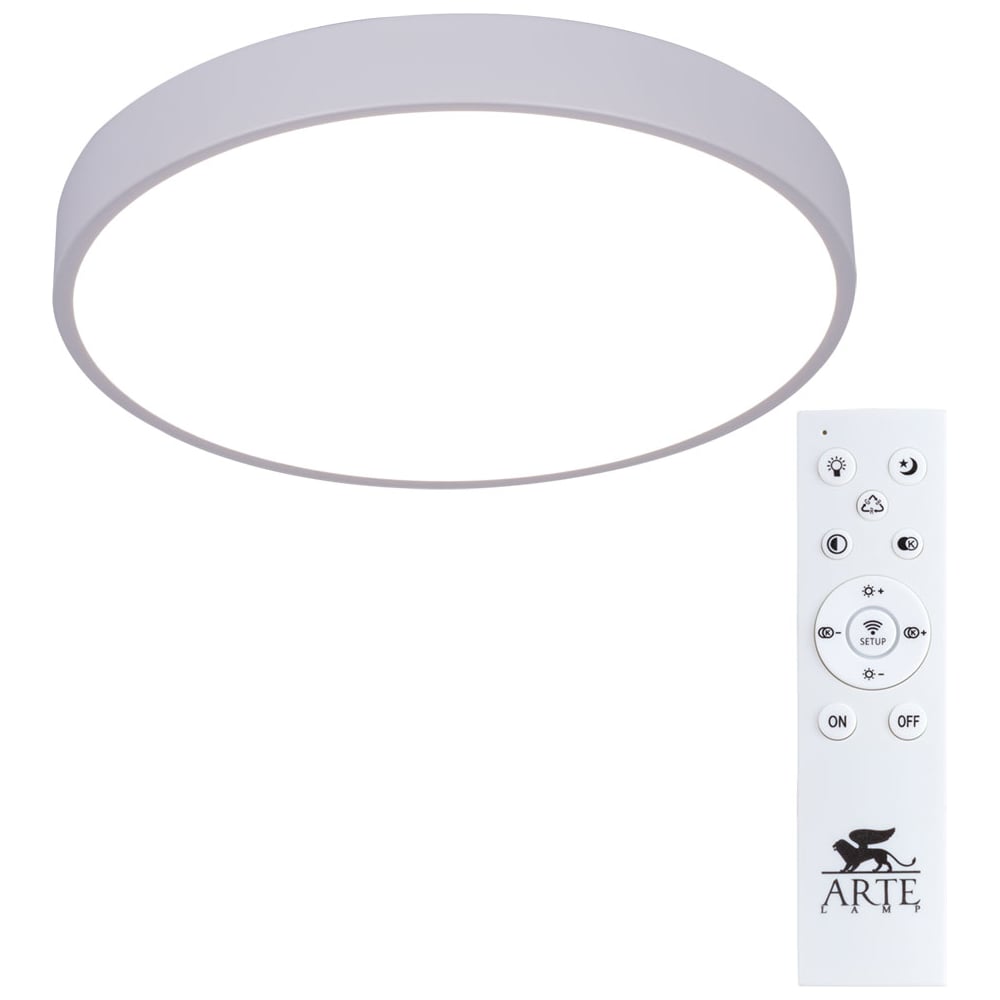 Потолочный светильник ARTE LAMP люстра подвесная со светодиодной подсветкой letto 5 ламп с пультом управления 22 м² регулируемый белый свет серый
