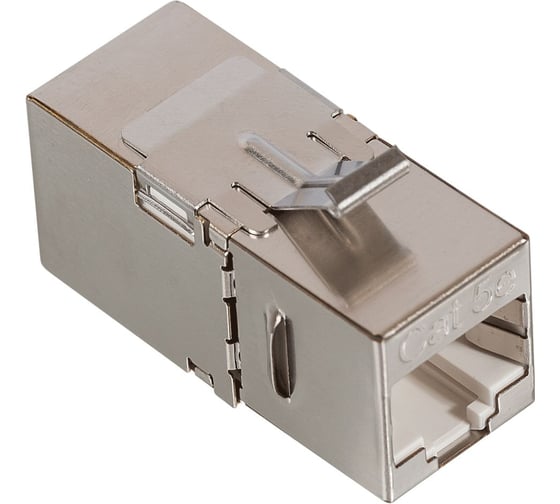 Изображение товара Повторитель портов LANMASTER RJ-45, 90 градусов, кат.5E, формата Keystone	LAN-KCP45S5E/90