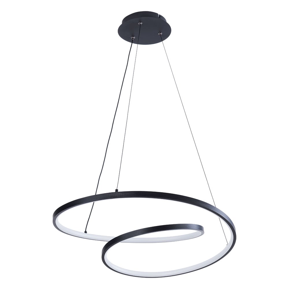 Изображение товара Подвесная люстра ARTE LAMP MILLO A3893SP-30BK с регулируемой яркостью и современным дизайном