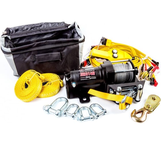 Изображение товара Переносная лебедка Автоспас ЛПЭ14П Пегас 12 В W1862