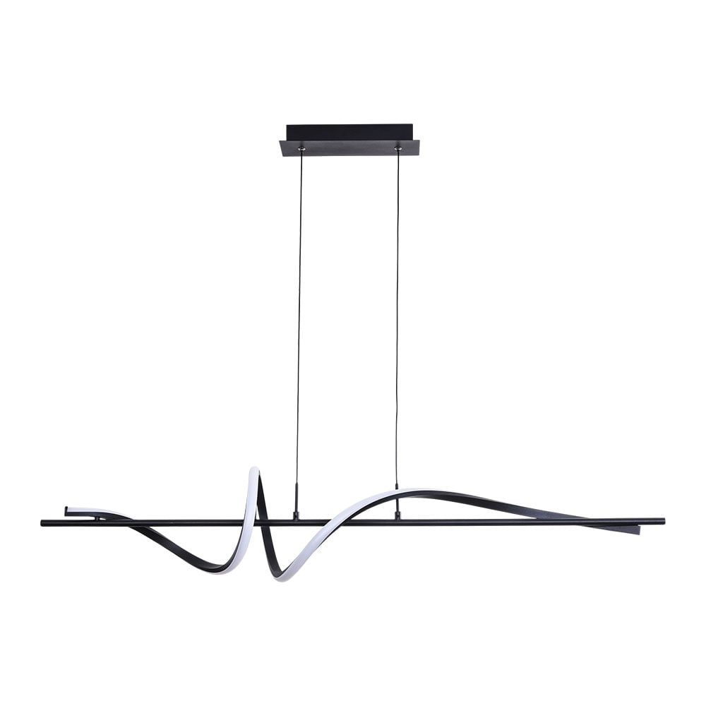 Изображение товара Подвесная люстра ARTE LAMP TWISTED A4587SP-30BK стиль хай-тек 1500 мм