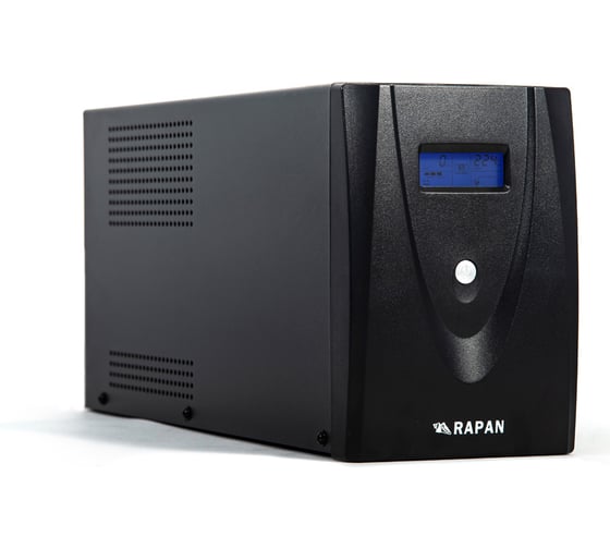 Изображение товара Источник бесперебойного питания RAPAN UPS 3000 220В 3000ВА/1800Вт меандр АКБ 4х7Ач 734