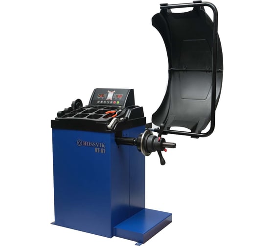 Изображение товара Балансировочный станок Rossvik VT-61, 220В RAL5005 СИНИЙ VT-61 5005