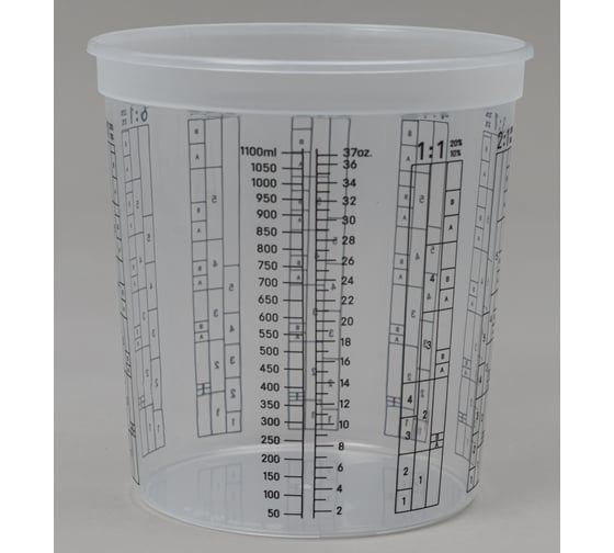 Изображение товара Ёмкость для смешивания красок (мерный стакан) TILFLEX 1400 мл (10 шт.) TL37-1400/10