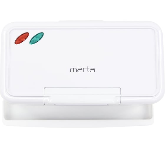 Изображение товара ЭлектроГриль MARTA MT-SM1742A белый жемчуг 41743