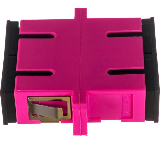 Изображение товара Оптический адаптер LANMASTER SC, OM4, дуплексный LAN-2SC-AM-OM4