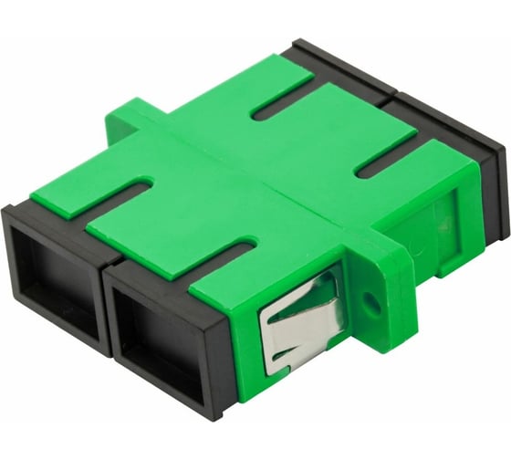 Изображение товара Оптический адаптер LANMASTER SC, SM/APC, дуплексный LAN-2SC-AM-APC