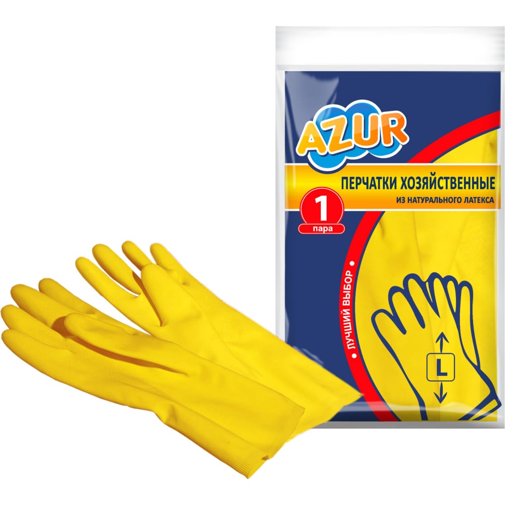 фото Резиновые перчатки azur