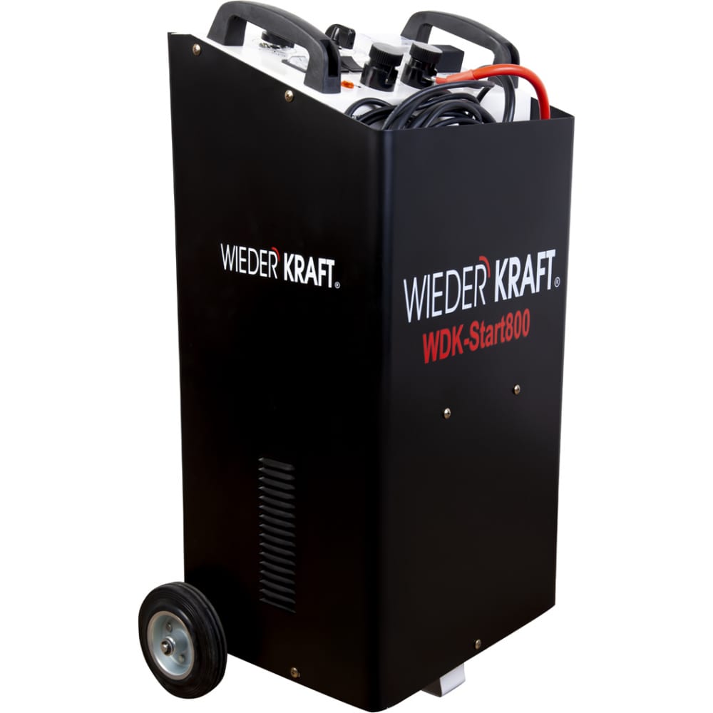 Пуско-зарядное устройство WIEDERKRAFT устройство для замены тормозной жидкости wiederkraft