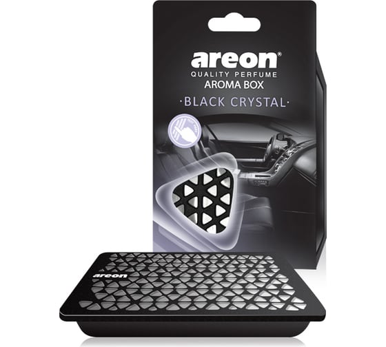 Изображение товара Ароматизатор Areon AROMA BOX Black Crystal ABC01