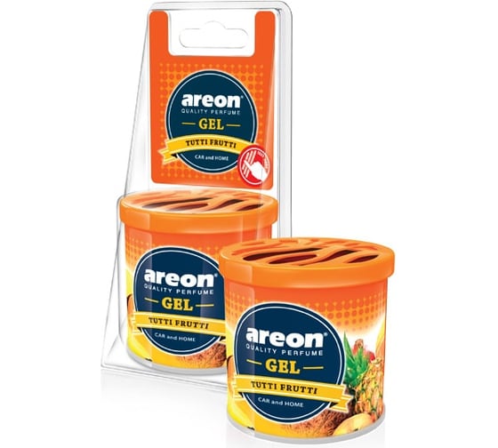 Изображение товара Ароматизатор Areon GEL CAN Blister Tutti frutti GCB08