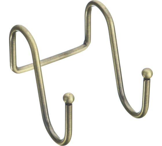 Изображение товара Двойной крючок на рейлинг Lemax античная бронза R-KR-A AB