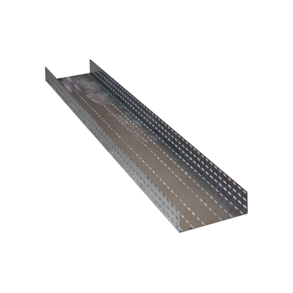 Изображение товара Лоток монтажный перфорированный КЗЭМИ ЛМ 150х80x2000 оцинкованный