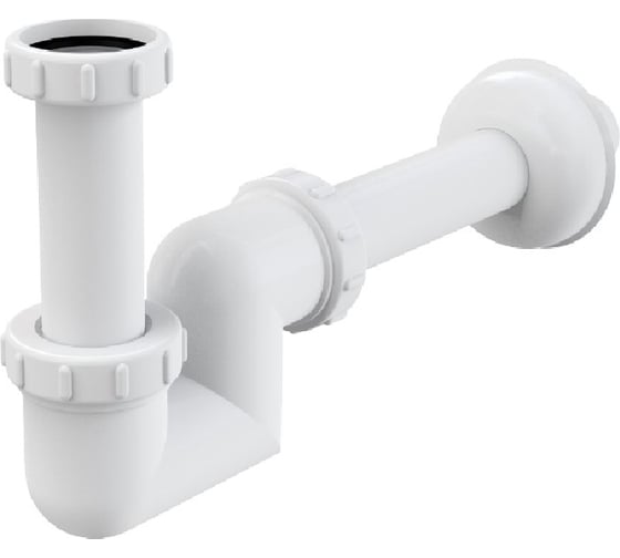 Изображение товара Сифон для умывальника и биде Alcadrain пластик, диам.32 AG210902132 (A45F) 00079310